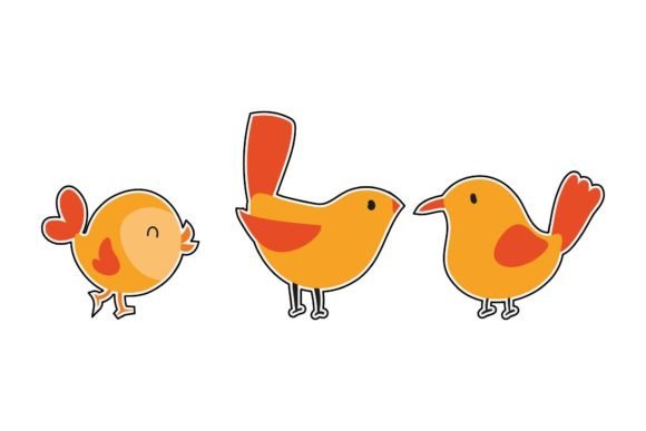 Bird Sticker Funny: A Designer's Take on Graphics and Illustrations