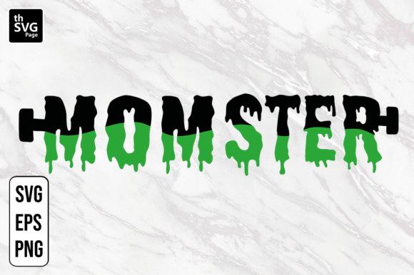 Halloween Season Momster SVG EPS PNG for Graphics and Illustrations
