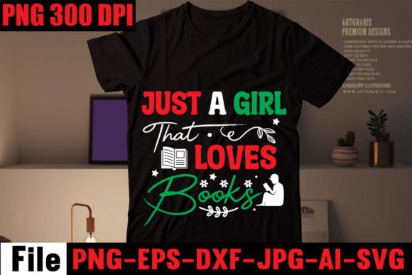 Just a Girl That Loves Books: Graphics & T-Shirt Designs Review