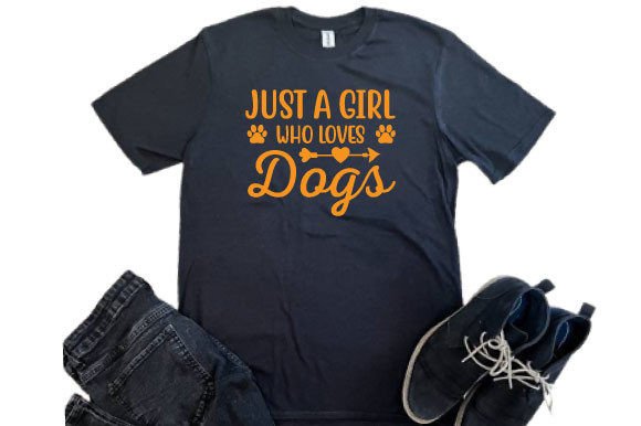 Just a Girl Who Loves Dogs Svg Design: A Graphic Review