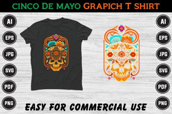 Mexican Skull Shirt, Sugar Skull Shirt, Graphics and T-Shirt Designs Review